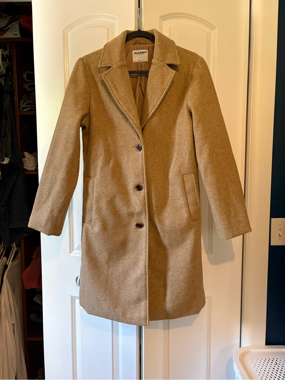 Tan NWOT Old Navy Winter Car Coat